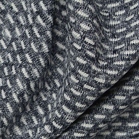 White Dash Jacquard, Polyester