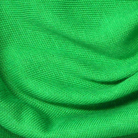 100% Cotton Jersey Knit Fabric, 125 gsm, 172 cm — Green