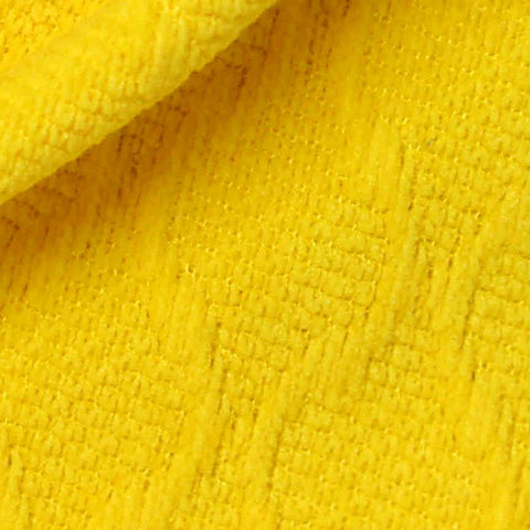 Yellow Herringbone Jacquard, Polyester