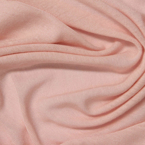 Polyester Viscose Jersey Knit Fabric, 110 gsm, 180 cm — Pink