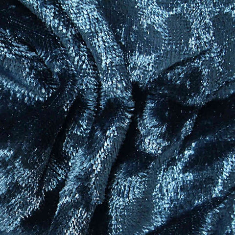 Teal Velvet, Polyester