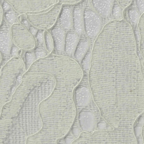 Cream Openwork Lace, Cotton-Nylon