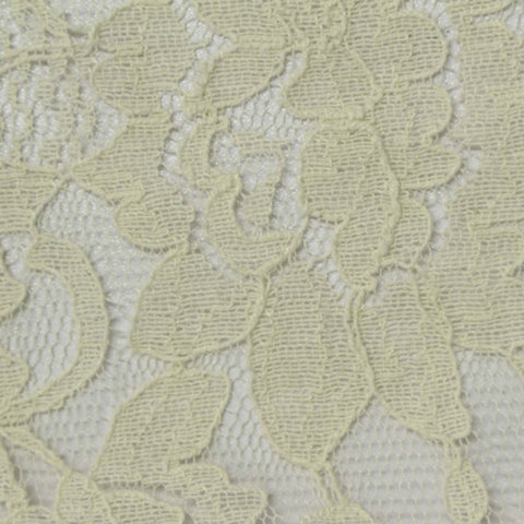 Cream Floral Lace, Cotton-Nylon, 145 cm, ref EF-243171
