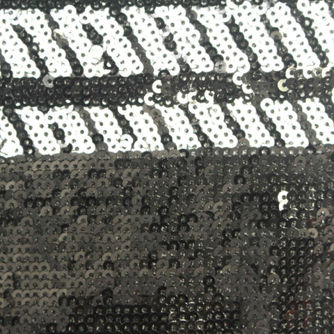 Silver Sequin Knit, Polyester