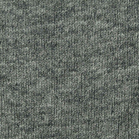 Grey Marl Rib Knit, Cotton-Viscose