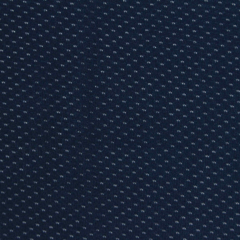 White Dots Birdseye Knit, Polyester, 171 gsm