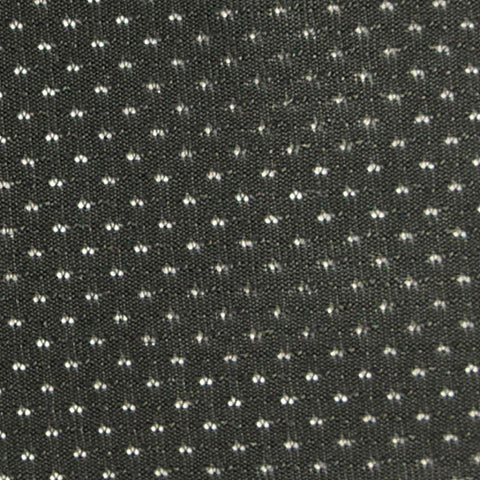 White Dots Birdseye Knit, Polyester, 160 gsm