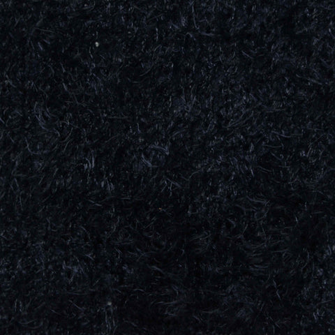 100% Polyester Chunky Knit Fabric, 220 gsm, 160 cm — Black