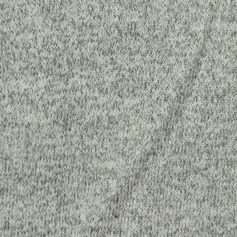 Grey Heathered-Marl Jersey Knit, Poly-Viscose, 200 gsm