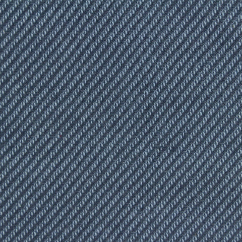 Cotton Polyester Chunky Knit Fabric, 210 gsm — Blue