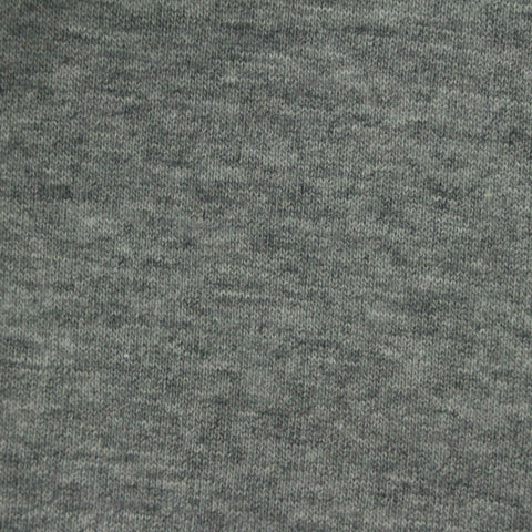 Heather Grey Marl Jersey Knit, Poly-Cotton, 138 gsm