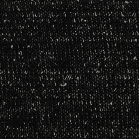 Black Marl Bouclé, Polyester, 220 gsm