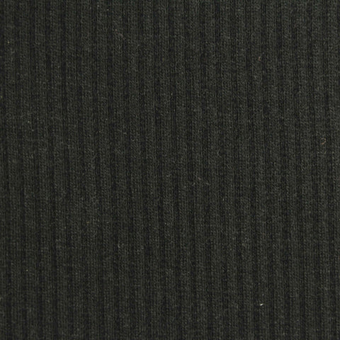 Polyester Cotton Stretch Rib Knit Fabric, 240 gsm, 120 cm — Green