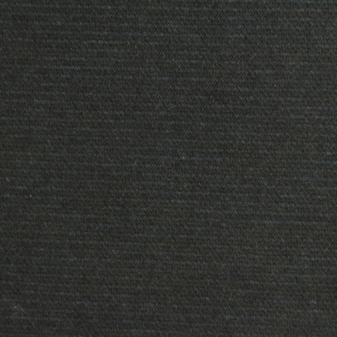 Dark Grey Marl Interlock Knit, Cotton-Poly, 280 gsm