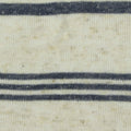 Dark Grey Horizontal-Stripe Chunky Knit, Poly-Linen