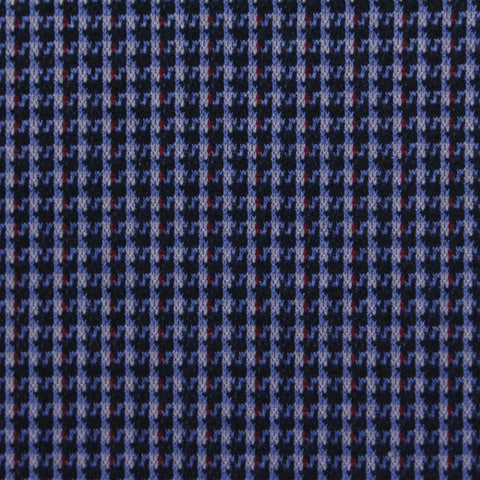 Blue Check Jacquard, Polyester, 270 gsm, 155 cm