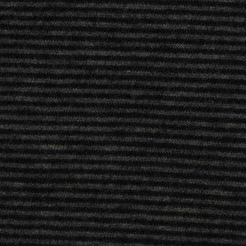 Dark Grey Marl Interlock Knit, Poly-Viscose, 260 gsm