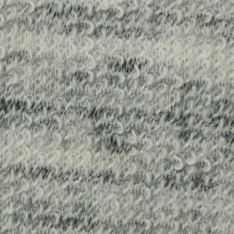 Dark Grey Marl French Terry, Poly-Cotton, 140 gsm