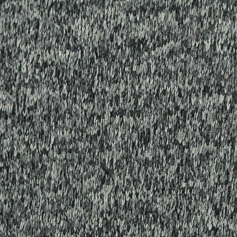 Grey Marl Interlock Knit, Polyester, 195 gsm
