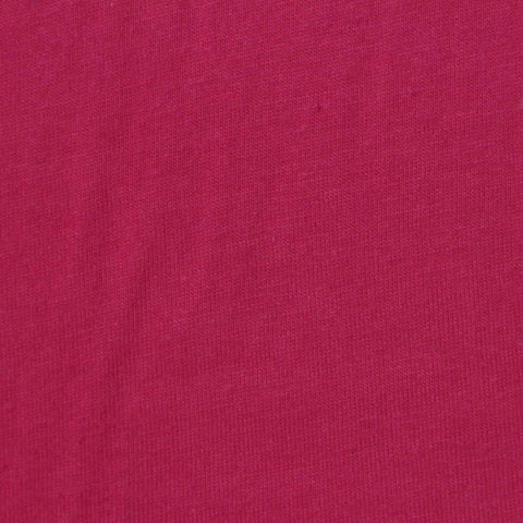 Polyester Cotton Jersey Knit Fabric, 140 gsm, 160 cm — Pink