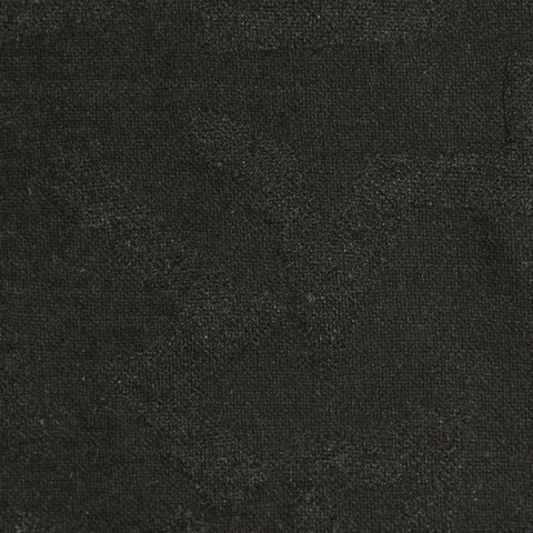 Jacquard 100% Polyester Interlock Knit Fabric, 245 gsm, 150 cm — Black
