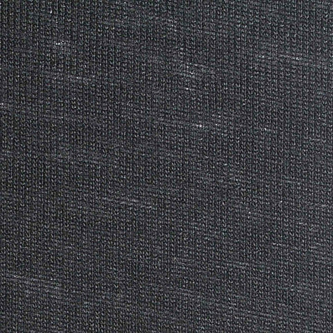 Dark Grey Marl Rib Knit, Poly-Viscose, 110 gsm