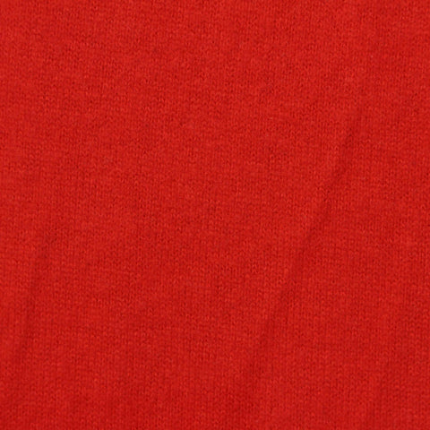 Viscose Polyester Stretch Chunky Knit Fabric, 260 gsm, 160 cm — Red