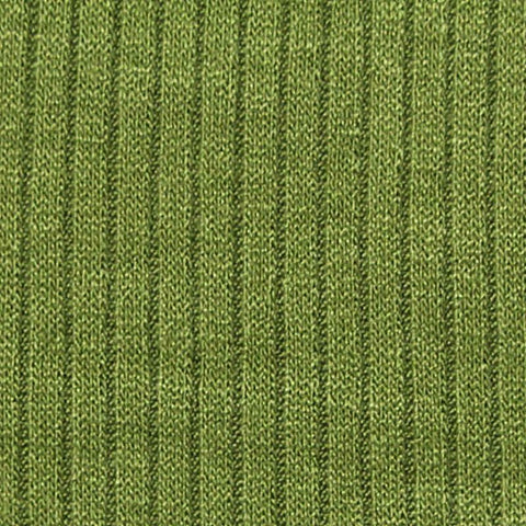 Viscose Stretch Rib Knit Fabric, 180 gsm, 127 cm — Green