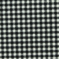 Black Check Warp Knit, Nylon
