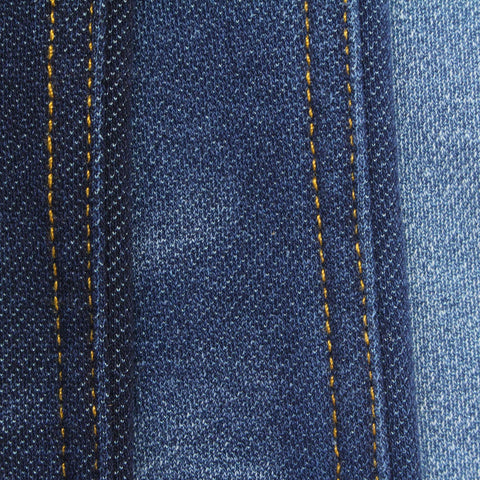Polyester Cotton Stretch Velvet Fabric, 320 gsm, 165 cm — Navy