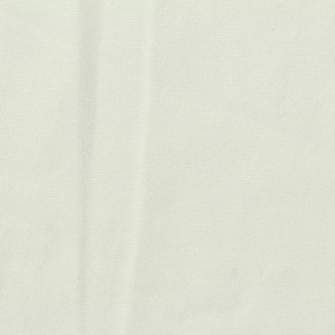 Polyester Stretch Milk Silk Knit Fabric, 165 gsm, 160 cm — White, ref EF-245287