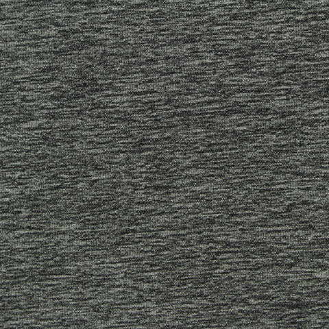 Light Grey Marl Jersey Knit, Polyester, 160 gsm, 165 cm