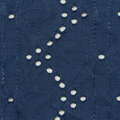 Blue Diamond Jacquard, Polyester, 235 gsm