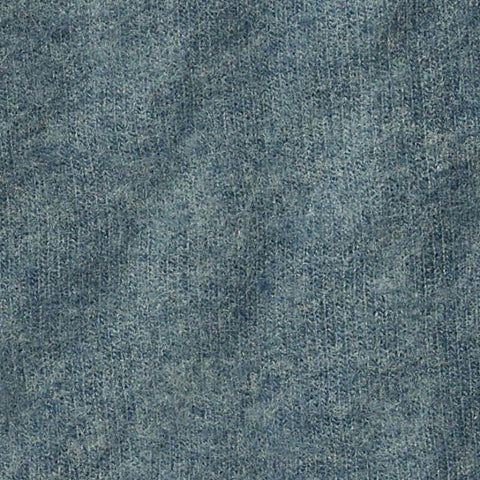 Soft White Gradient French Terry, Poly-Viscose