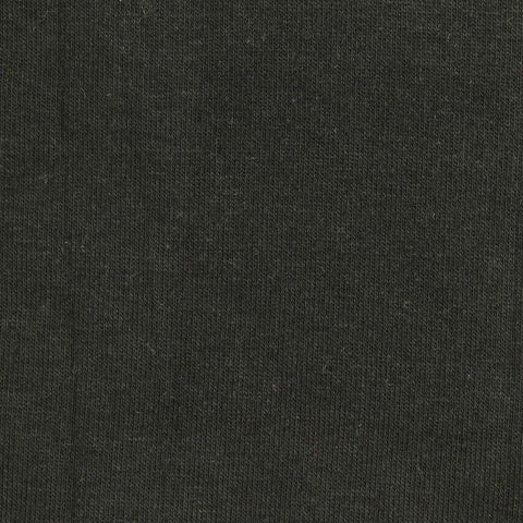 Brushed Cotton Stretch Rib Knit Fabric, 260 gsm, 170 cm — Grey