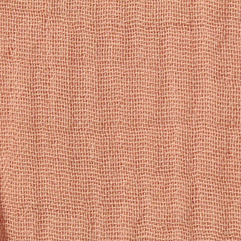 Dusty Rose Crinkled Crepe, Cotton