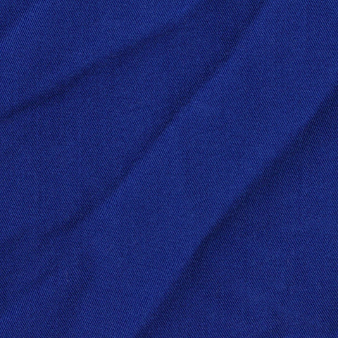 Polyester Viscose Stretch Twill Fabric, 258 gsm, 140 cm — Blue