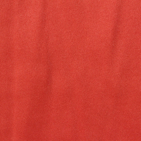 Polyester Stretch Rib Knit Fabric, 220 gsm — Red