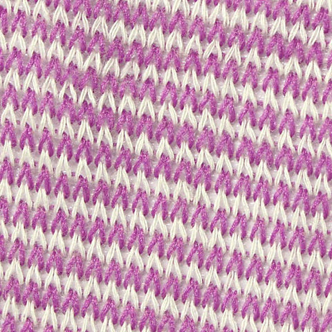 Purple Horizontal-Stripe Chunky Knit, Viscose