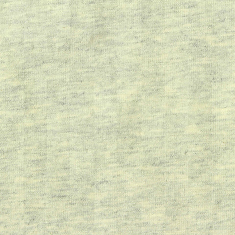 Light Yellow Marl Jersey Knit, Cotton-Poly, 230 gsm