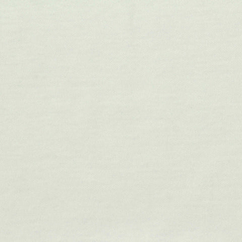 100% Cotton Interlock Knit Fabric, 135 gsm, 150 cm — White