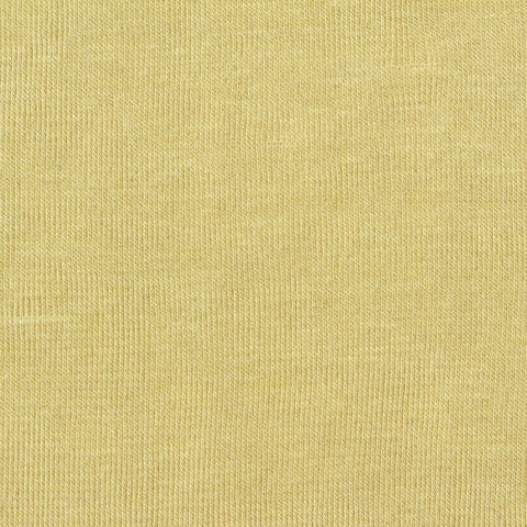 Viscose Acrylic Stretch Rib Knit Fabric, 186 gsm, 180 cm — Yellow