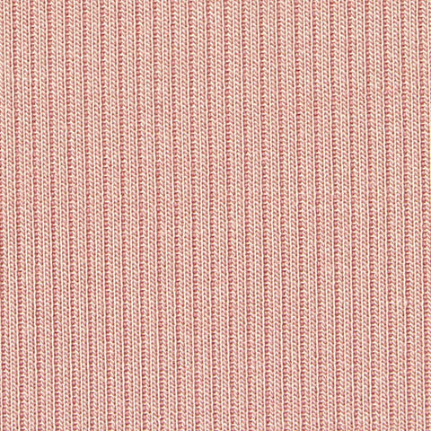 Polyester Viscose Stretch Rib Knit Fabric, 240 gsm, 160 cm — Pink