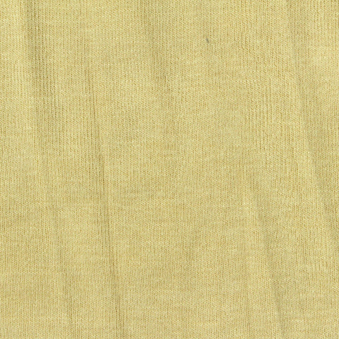 Viscose Acrylic Stretch Rib Knit Fabric, 199 gsm, 180 cm — Yellow
