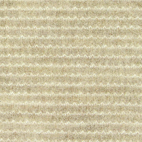Light Beige Heather Interlock Knit, Poly-Viscose
