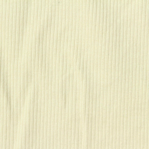 Viscose Acrylic Stretch Rib Knit Fabric, 2446 gsm, 165 cm — Beige