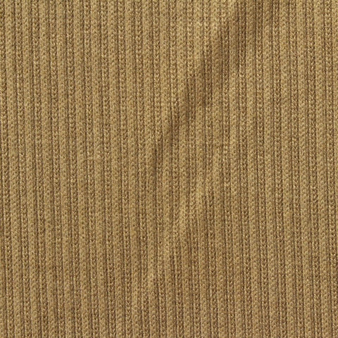 Polyester Viscose Stretch Knit Fabric, 460 gsm, 155 cm — Khaki