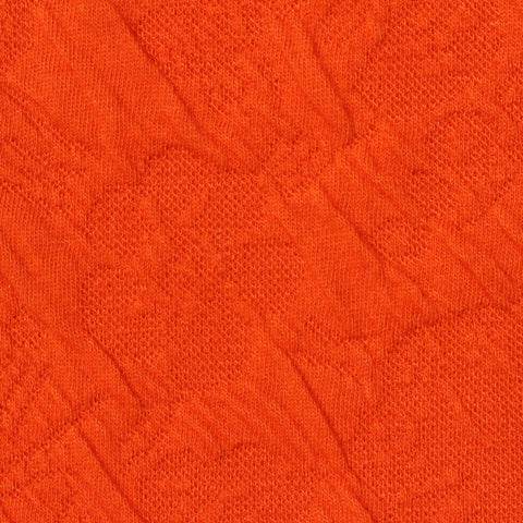 Orange Diamond Jacquard, Polyester