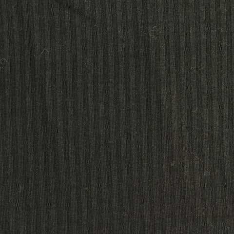 Viscose Stretch Rib Knit Fabric, 190 gsm, 150 cm — Green