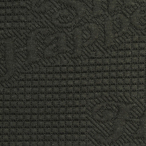 Dark Olive Tone-on-Tone Jacquard, Polyester